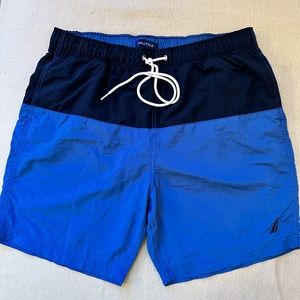 Nautica Men's Colorblock Swim Trunks / Shorts . New with out tags. Never worn